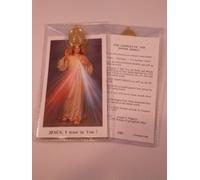 Divine Mercy ~ Prayer Card and Medal