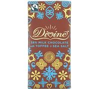 Divine | Milk Choc Toffee & Sea Salt | 2 x 90g