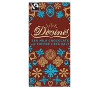 Divine | Milk Choc Toffee & Sea Salt | 6 x 90g