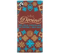 Divine | Milk Choc Toffee & Sea Salt | 6 x 90g