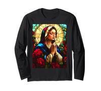 Divine Mother, Virgin Mary, Mother Mary, Holy Virgin. Long Sleeve T-Shirt