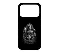 Divine Parvati Hindu Goddess Shakti Lion Lotus Temples Case for iPhone 17 Pro