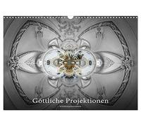Divine projections - church panoramas UK-Version (Wall Calendar 2026 DIN A3 Landscape), CALVENDO 12 Month Wall Calendar