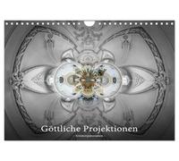 Divine projections - church panoramas UK-Version (Wall Calendar 2026 DIN A4 Landscape), CALVENDO 12 Month Wall Calendar