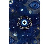Divine Protection: Evil Eye Lined Notebook (Blue Colour)