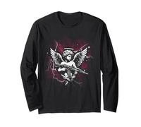 Divine Rebellion Angel Edgy Streetwear Bootleg Long Sleeve T-Shirt