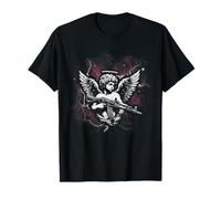 Divine Rebellion Angel Edgy Streetwear Bootleg T-Shirt