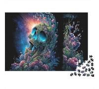Divine Sugar Skull Puzzles 1000 Piece Puzzle Challenge Toy Adults And Children Impossible Jigsaw Puzzle Educational Challenge Home Decoration Gift 52x38cm/1000pcs