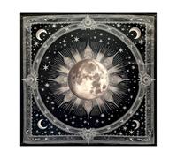 Divine Tablecloth Moon Planet Astrology Tarot Card Tablecloth Altar Cloth Board Game Accessories Deviation Card Table Table Cloth Wall Decor
