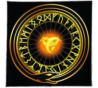 Divine Tablecloth Simple Symbol Astrology Talology Card Tablecloth Altar Cloth Fabric Board Game Accessories Deviation Card Table Table Cloth Wall Decor