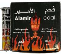 Divine UK @Charcoal Alamir coalQuick Lighting Coal Charcoal 8 Rolls 80Discs