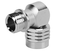 Diving Adapter with 360 Degree Rotation, Plated Brass, 90° or 110° - Corrosion Resistant, Easy Installation, Comfortable Secondary Diving Regulator (SA-03)