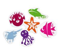 Diving Animal Bath Toy for Kids BECO (x6) Rouge TU