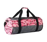 Diving Bag, Duffel Bag, Lightweight Nylon, Large Capacity, Convenient Handle, Suitable for Diving And Sports Travel, Leopard Print Pink