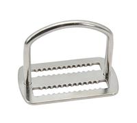 Diving Belt Buckle - 5.1 * 0.6cm Right Angle Weight Belt Keeper | Stainless Steel Positioning Buckle, with Design, Diving Accessories for Surf Free Divings Rock Climbing Fishing