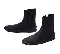 Diving Boots Anti Slip Sole Dive Boots for Swimming Cycling River TRACING Neoprene (Size 9)