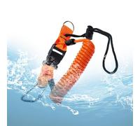 Diving Coil Lanyard - 3.94 Inches Underwater Camera Lanyard | Anti-Loss Retractable Gear, Quick-Release Buckle Fast Easy Safe Pure For And Snorkeling In The By Metal Nylon Unit