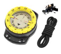 Diving Compass, Waterproof Marine Navigation Wrist Compass, Water Sports Glowing Compassing with Bungee Mount and Cord, for Underwater Diving, Sailing, Camping, Kayaking