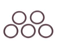 Diving Cylinder O Ring Seal FKM90 Brown 5PCS Replacement Maintenance Accessory (24.99 * 3.53)