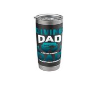 Diving Dad Just Like A Normal Dad Except Much Cooler Stainless Steel Insulated Tumbler