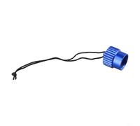 Diving DIN Tank Valve Threaded Dust Cap Made of Reliable 6061 Aluminum for Equipment For Protection (Blue)
