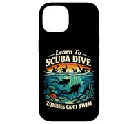 Diving Diver Learn To Scuba Dive Zombies Can't Swim Case for iPhone 14