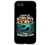Diving Diver Learn To Scuba Dive Zombies Can't Swim Case for iPhone SE (2020) / 7/8