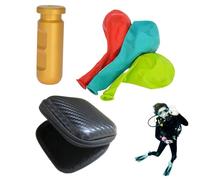 Diving Ear Equalization Trainer - Reusable Underwater Device, Breathing Exercise Tool, Free Diving Aid, Practice Gear, Swimming Ear Training Instrument | For Divers Underwater Training