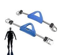 Diving Fin Strap Adjustable, Diving Fin Spring Heel Strap, Adjustable Stainless Steel Straps for Diving, Heel Fin Strap with Quick Release, Diving Accessories for Freediving and Spearfishing