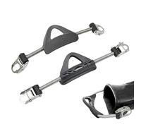 Diving Fin Straps Fin Strap Buckles 1 Pair Adjustable Spring Fin Straps Diving Accessories Buckle Spring Strap for Freediving Underwater