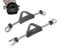 Diving Fin Straps, Fin Strap Buckles, 1 Pair Stainless Steel Spring Fin Straps, Heel Fin Straps with Quick Release, Diving Accessories for Freediving and Spearfishing