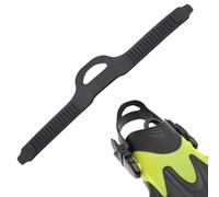 Diving Fin Straps - Rubber S L Adjustable Keeper Ties, Non Slip Flipper Secure Fit | Perfect for Men Women Beginner Pool Beach Sea Snorkelling Swimming Training Control Comfort Performance Use