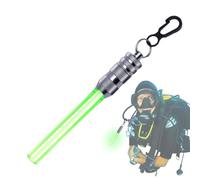 Diving Flashlight, Diving Flashlight - Bright Underwater Light with Clip - Diving Light with LED Light Bar, Steady on and Flashing, Burn Time 50 Hours,