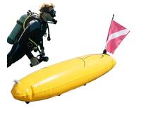 Diving for Diver, Inflatable Signal Device with High Visibility - Portable Diving Equipment for Adults Beginners Divers Snorkelling Swimming Travel Water Pool Camping Boat