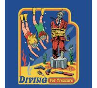 Diving For Treasure Women's T-Shirt - Blue - S - Blue