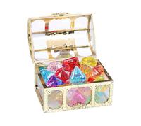 Diving Gem Pool Toy 10 Big Colorful Diamonds With Treasure Pirate Box Swimming