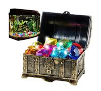 Diving gems for, treasure box toys - Swimming pool toys sinking treasure box pool toys, diving pool toys, fake gems for, boys, girls,
