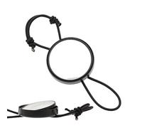 Diving Hand Mirror - Waterproof Viewing Glass, Travel-Friendly Round Safety Device | Underwater Gear for Cave Drift Exploration, Women Men Sea Sports Equipment, Snorkeling Accessory 's's's's's's