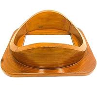 Diving Helmet Stand U.S Navy Mark V Scuba Divers Helmet Brown Finish Wooden Base