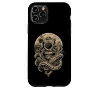 Diving Helmet Vintage Nautical Ocean Deep Water Case for iPhone 11 Pro