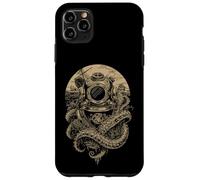 Diving Helmet Vintage Nautical Ocean Deep Water Case for iPhone 11 Pro Max