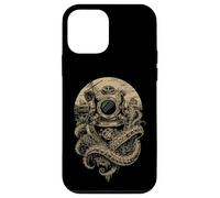 Diving Helmet Vintage Nautical Ocean Deep Water Case for iPhone 12 mini