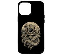 Diving Helmet Vintage Nautical Ocean Deep Water Case for iPhone 12 Pro Max