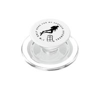 Diving I'm Only Here For My Surface Interval Scuba Diver PopSockets PopGrip for MagSafe