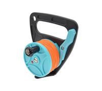 Diving, Kayaking Spear Fishing, 150ft Heavy Duty High Visibility Retractable Cord Diving Reel Finger Spool for Cave, Wreck, Drift, Kayak, Underwater Activities