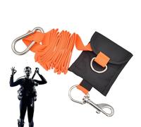 Diving Lanyard, Diving Lanyard, 8.5 ft Free Diving Safety Cord - Diving Accessories, Anti-Lost Lanyard Strap for Diving Partner with Carabiner, Diving Tool