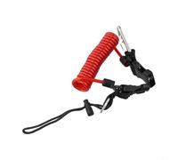 Diving Lanyard, Reef Hook Camera Anti-Lost Spring Quick Release, Scuba Safety Rope Underwater DSLR Waterproof Buckle(Red)