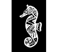 Diving Logbook: Diver’s Log for Scuba Divers | Tattoo Sea Horse Design | 120 pages | 224 Dives