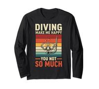 Diving Make Me Happy You Not So Much Long Sleeve T-Shirt