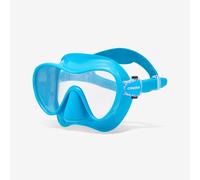 CRESSI F1 Mask Aquamarine - Frameless Mask for Diving and Snorkeling, Blue, One Size, Unisex